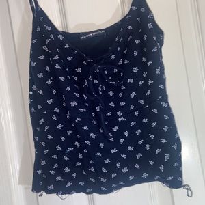 Brandy Melville floral crop top tank